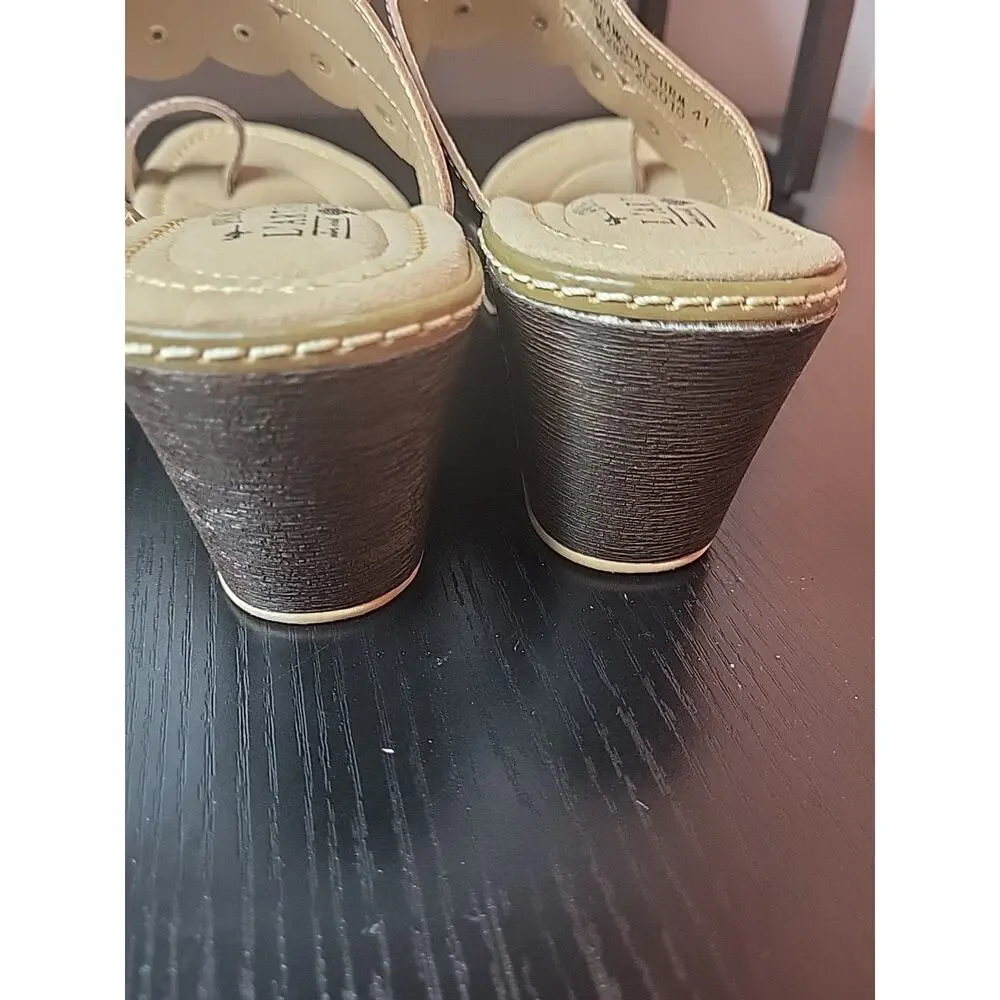 Colorful Geometric Patterned Sandals - Picture 6 of 12